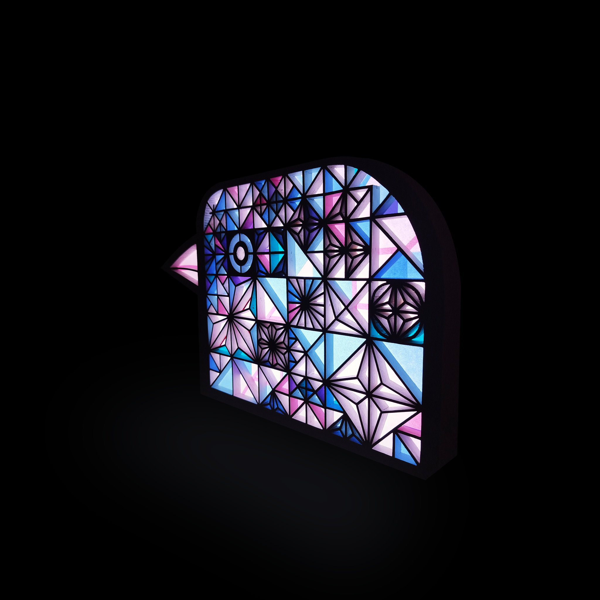 Escultura Luminosa Amanecer por Frank de la Barrera, Mérida México, 2025