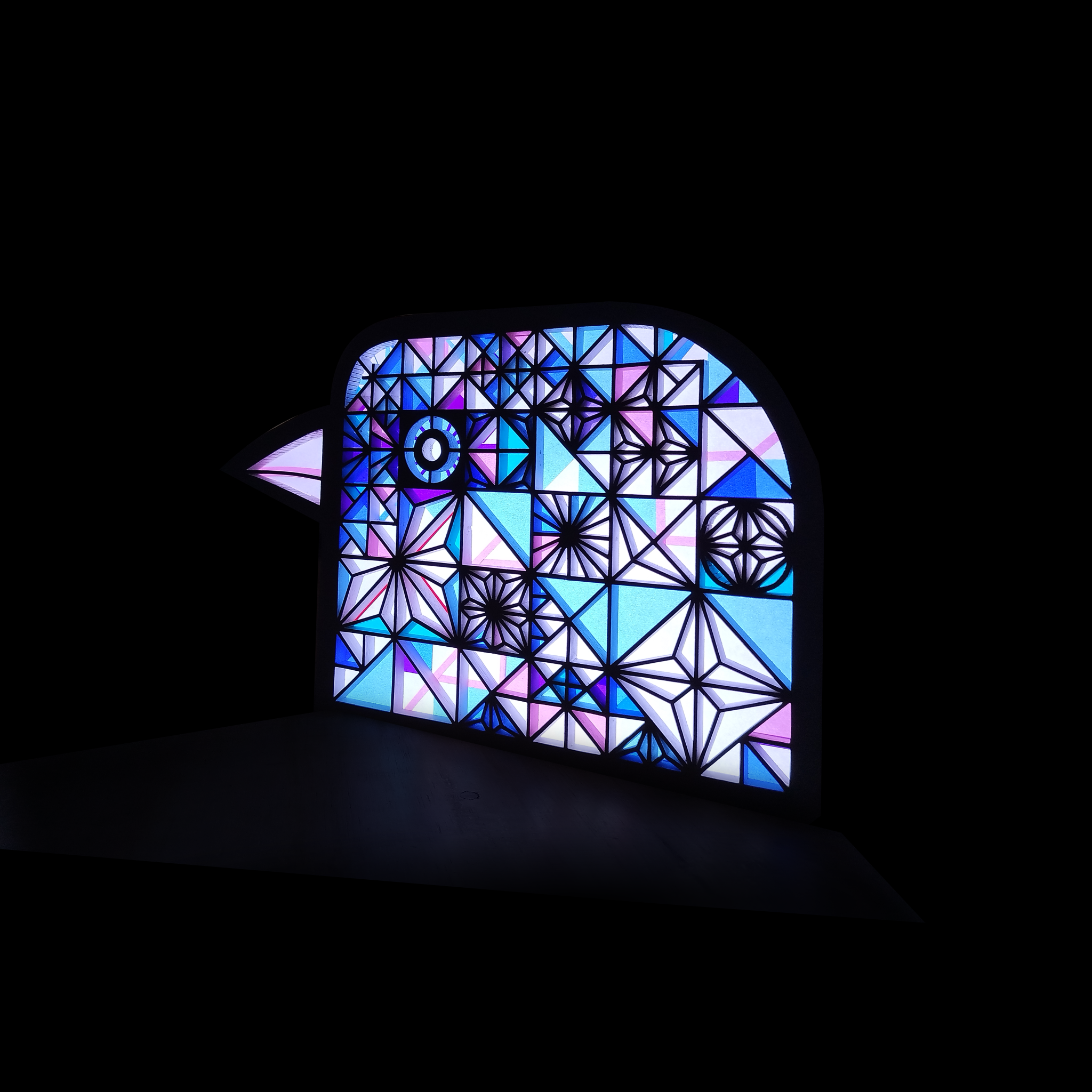 Escultura Luminosa Amanecer por Frank de la Barrera, Mérida México, 2025