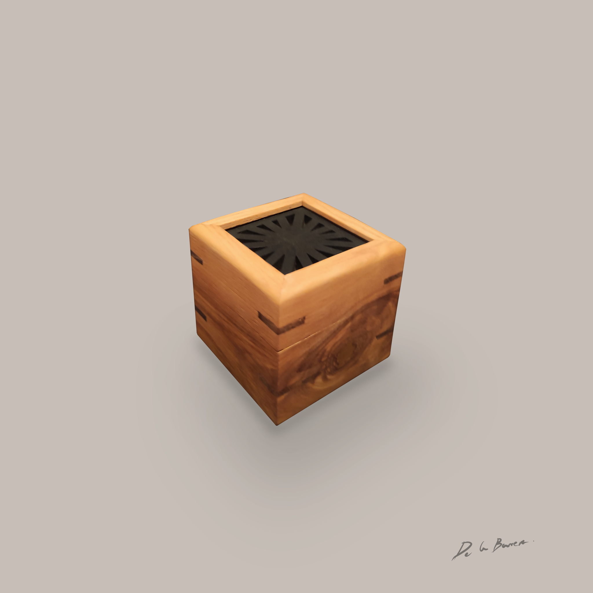 Caja – 002 – Frank de la Barrera Kumiko Contemporáneo 2024 Mérida Mexico