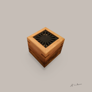 Caja – 002 – Frank de la Barrera Kumiko Contemporáneo 2024 Mérida Mexico