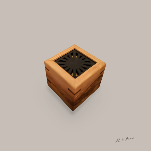 Caja – 002 – Frank de la Barrera Kumiko Contemporáneo 2024 Mérida Mexico