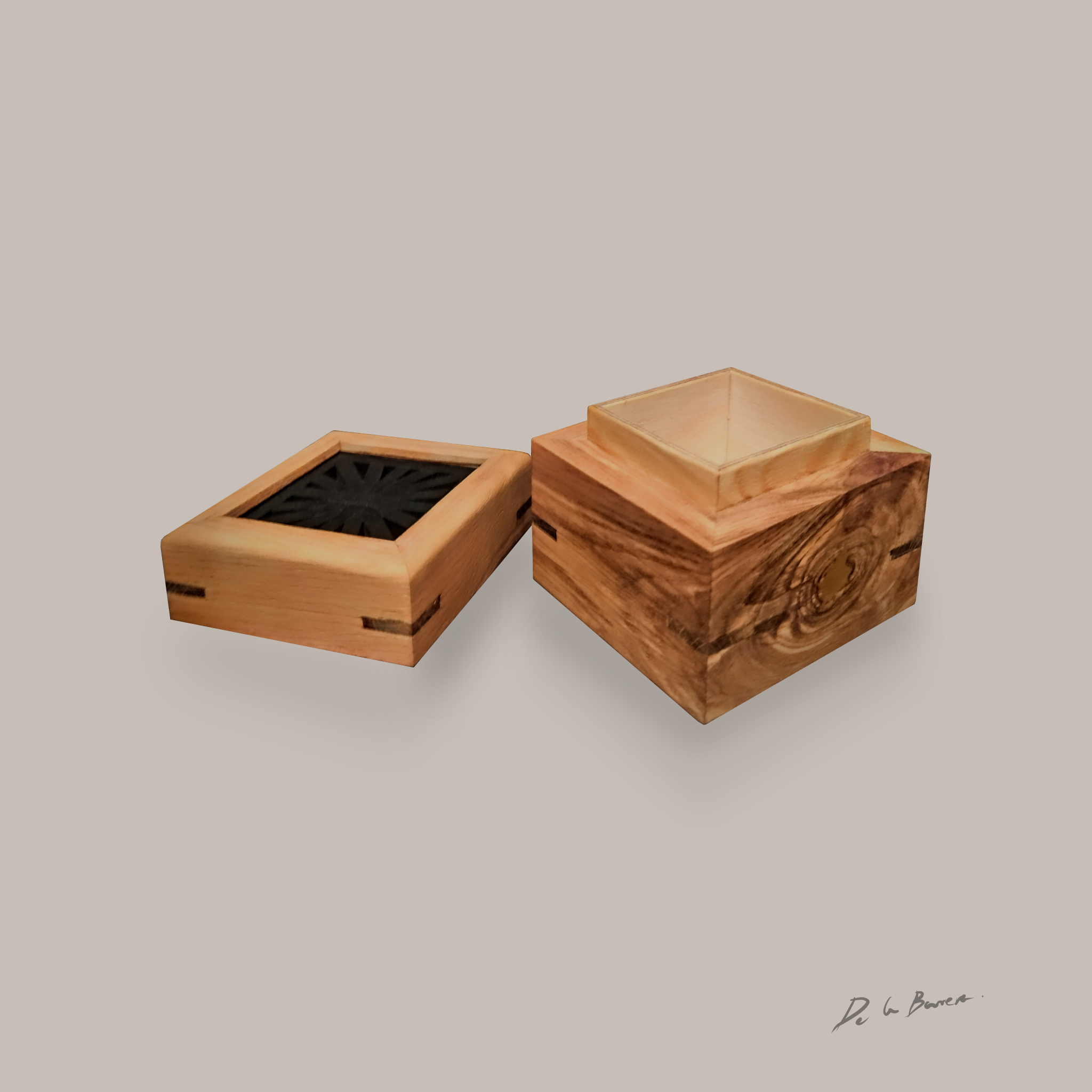 Caja – 002 – Frank de la Barrera Kumiko Contemporáneo 2024 Mérida Mexico