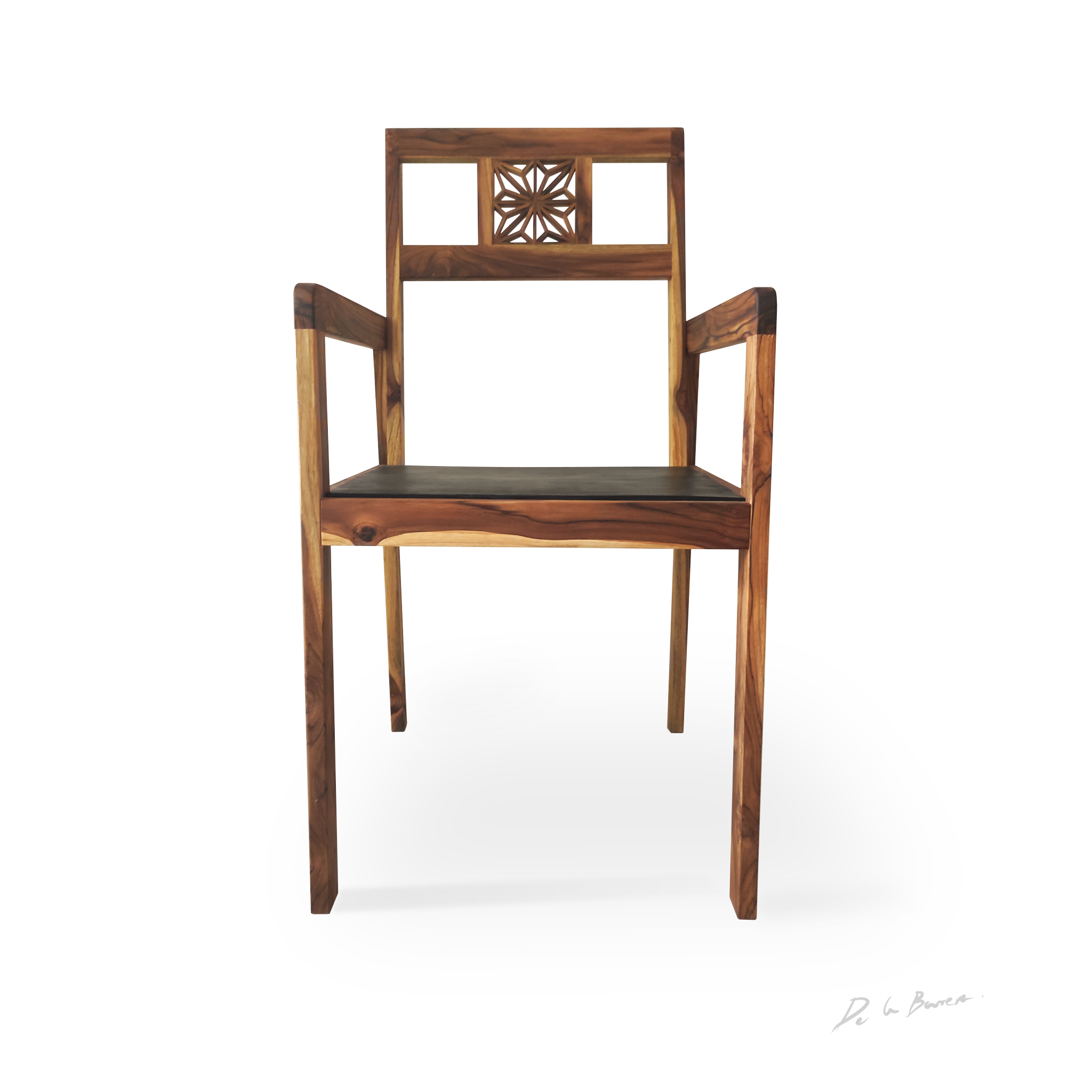 Silla Kakuasa-001 – Frank de la Barrera Kumiko contemporáneo 2024 Mérida México